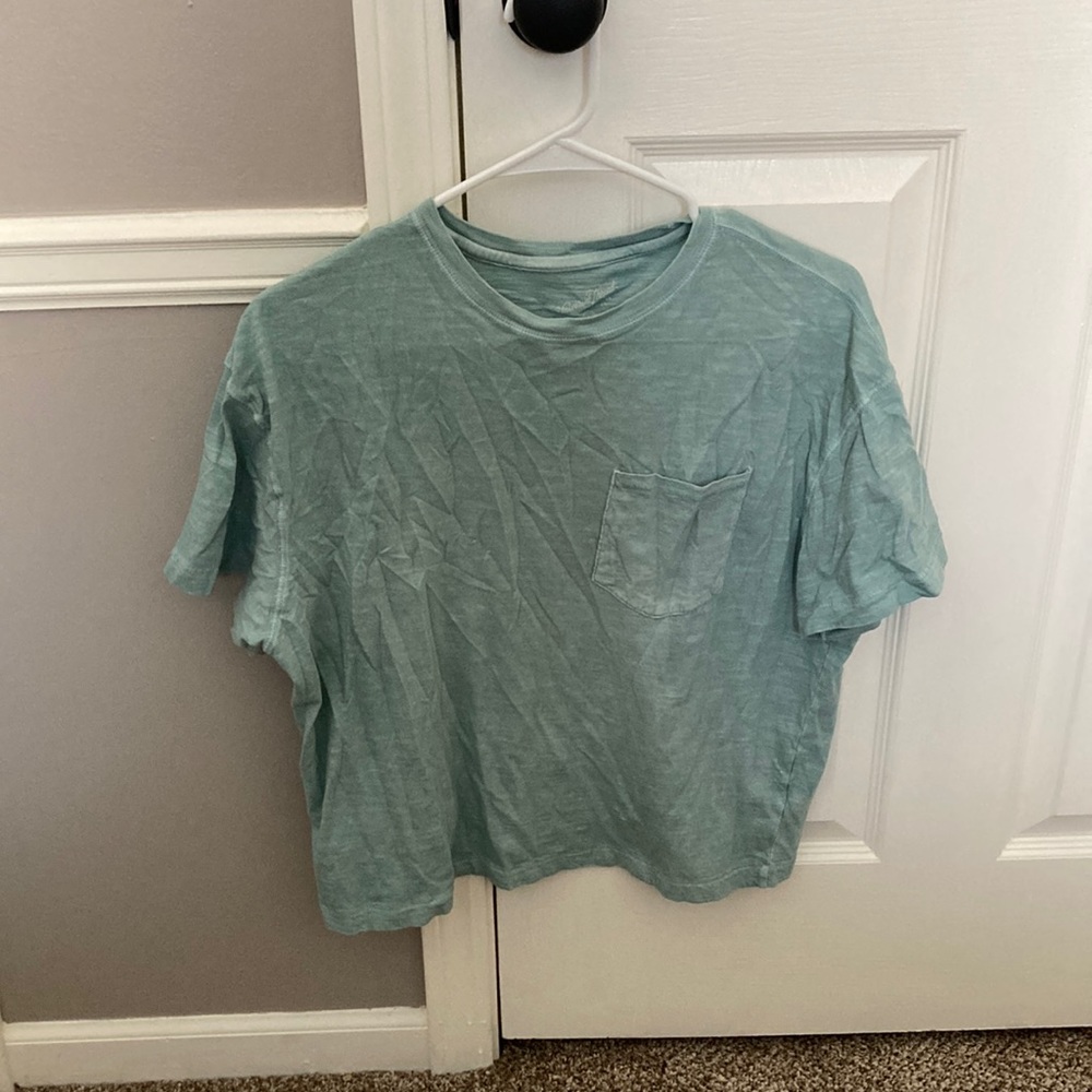 Blue green, Universal Thread crop top women’s small